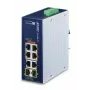 Switch não gerido PLANET IP30 Industrial 4 portas