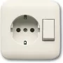 BUSCH JAEGER 4310/6 EUJ-212-500 - CEE 7/3 - 2P+E - bege - CE - 250 V - 16 A