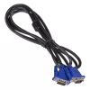 Akyga AK-AV-01 cabo VGA D-Sub 15 pinos macho/macho, 1,8 m, preto, com filtro de ferrite