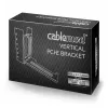 CableMod suporte PCI-e vertical, edição PCI-e 4.0, HDMI + DisplayPort, preto