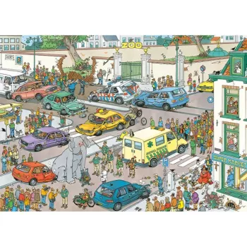 Puzzle Jumbo Jan van Haasteren Jumbo vai às compras 1000 peças (20028)