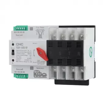 Comutador de transferência automático CNC NV822478 4 polos 220 V 100 A