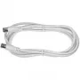 Cabo coaxial Axing SAK 151-00 branco