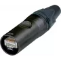 Conector Neutrik RJ45 etherCON CAT6 A, reto polos: 8P8C NE8MX6-B preto NE8MX6-B 1 unid. (NE8MX6-B)