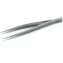 Pinça industrial CIMCO 103012, aço inoxidável, pontas afiadas, 120 mm