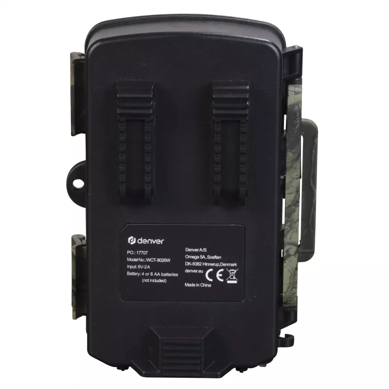 DENVER WCT-8026W - Câmara de ação - 8,0 MPix / 48,0 MP (interpolados) - 4K - Wireless LAN, Bluetooth (112131130110)