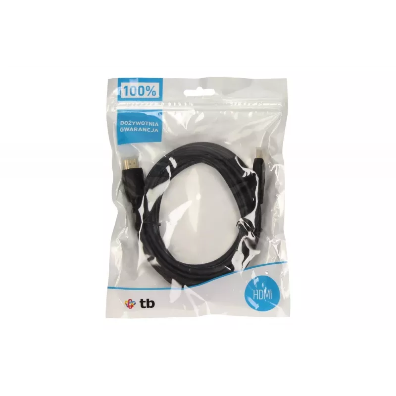 Cabo TB V 1.4-HDMI dourado 3 m