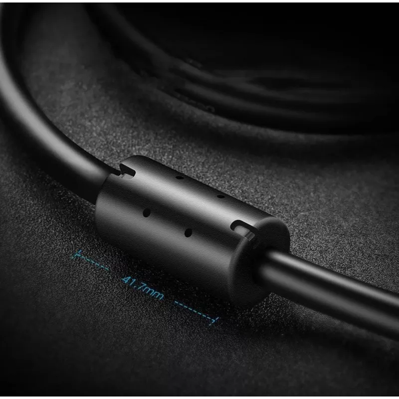 Cabo USB UGREEN US132 Mini-USB 1 m — preto, 480 Mbit/s, carregamento rápido