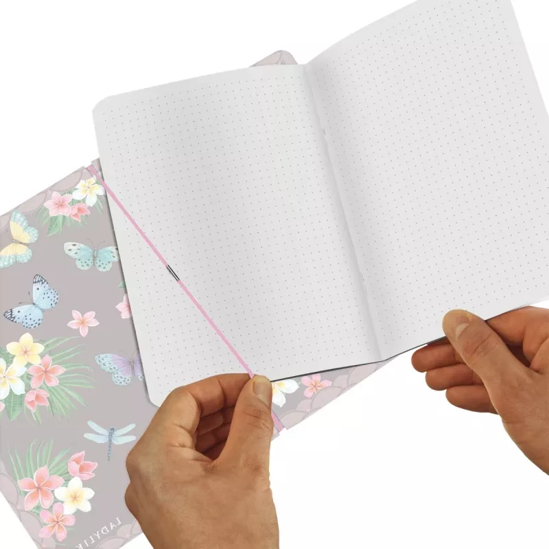 Caderno Herlitz my.book flex A5 40 folhas multicolor