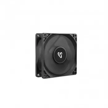 Ventoinha de caixa SBOX CF-80/R 80 mm - preta