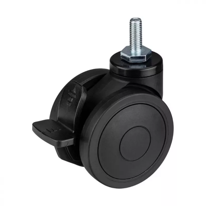 Rodas giratórias com travão OPLITE para GTR S8/S8 Elite preto retail (OP-CW)