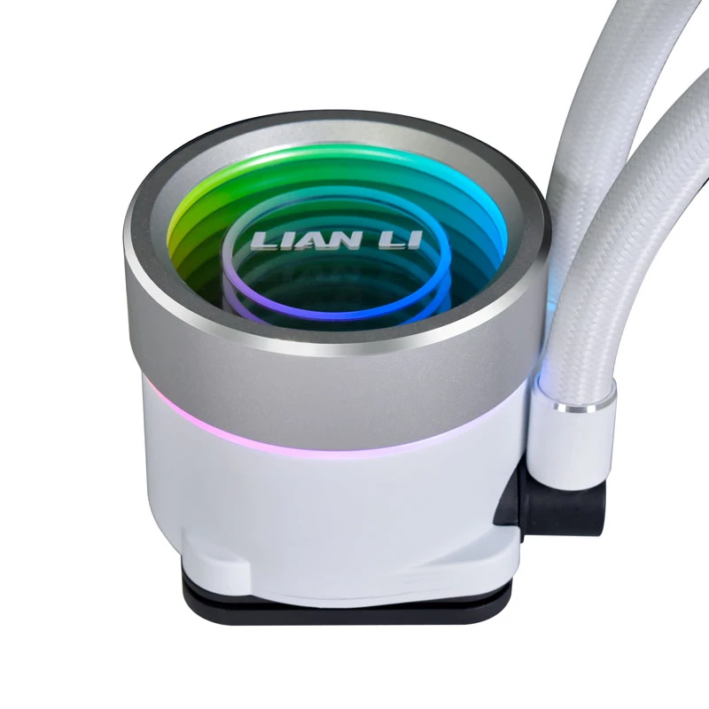 Dissipador líquido All-in-One Lian Li Galahad II Trinity 12 cm branco