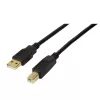 Cabo USB LogiLink UA0264 USB 2.0 10 m USB A USB B preto