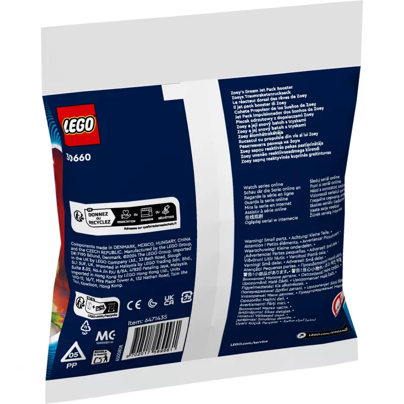 Bricks DREAMZzz 30660 reforço do jato de sonho da Zoey