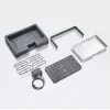 Grelhador elétrico Severin PG 8568 2200 W preto superfície de cozedura retangular