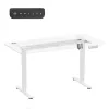 Secretária com ajuste elétrico de altura ergo office ER-400 W — altura máx. 1160 mm, carga máx. 80 kg