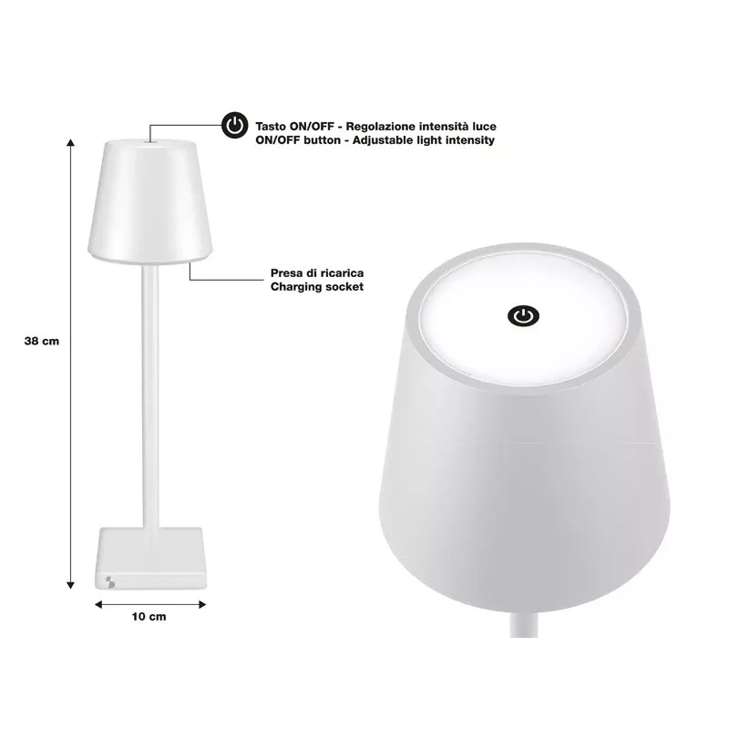 Chaleira elétrica Beper P201UTP102 – capacidade de 1,7 l, potência de 2200 W