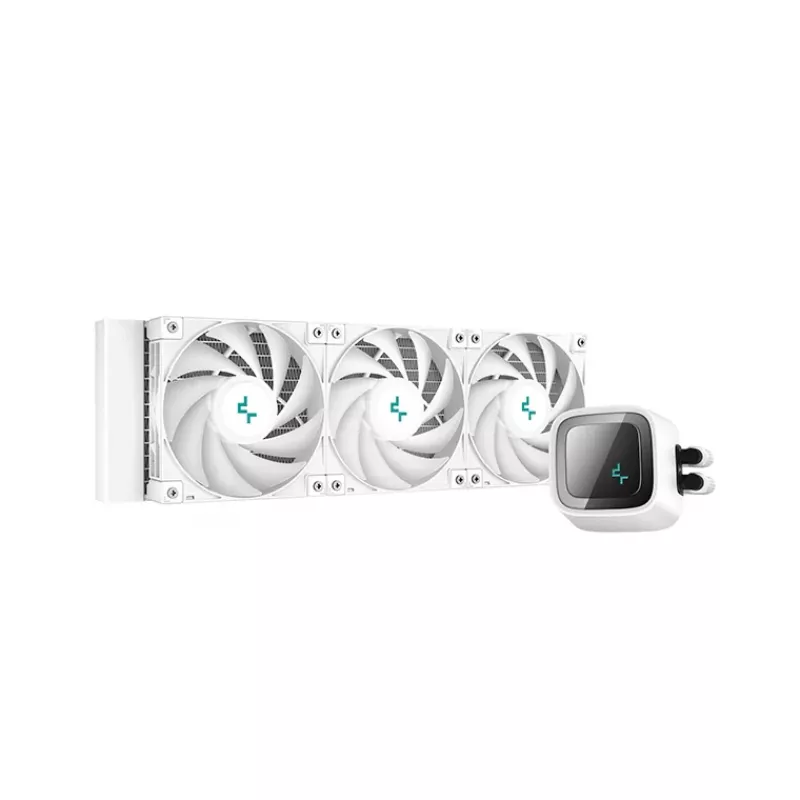 Refrigeração líquida All-in-One DeepCool LS720 WH 12 cm 500–2250 rpm 32,9 dB
