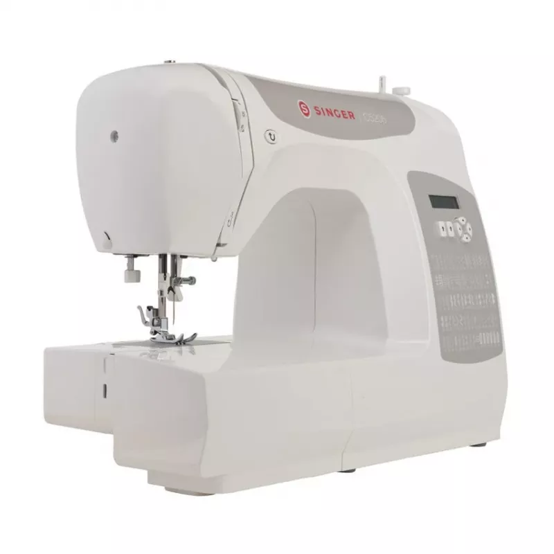 Máquina de costura computorizada SINGER C5205 Elétrica Cinzento Branco 1 passo