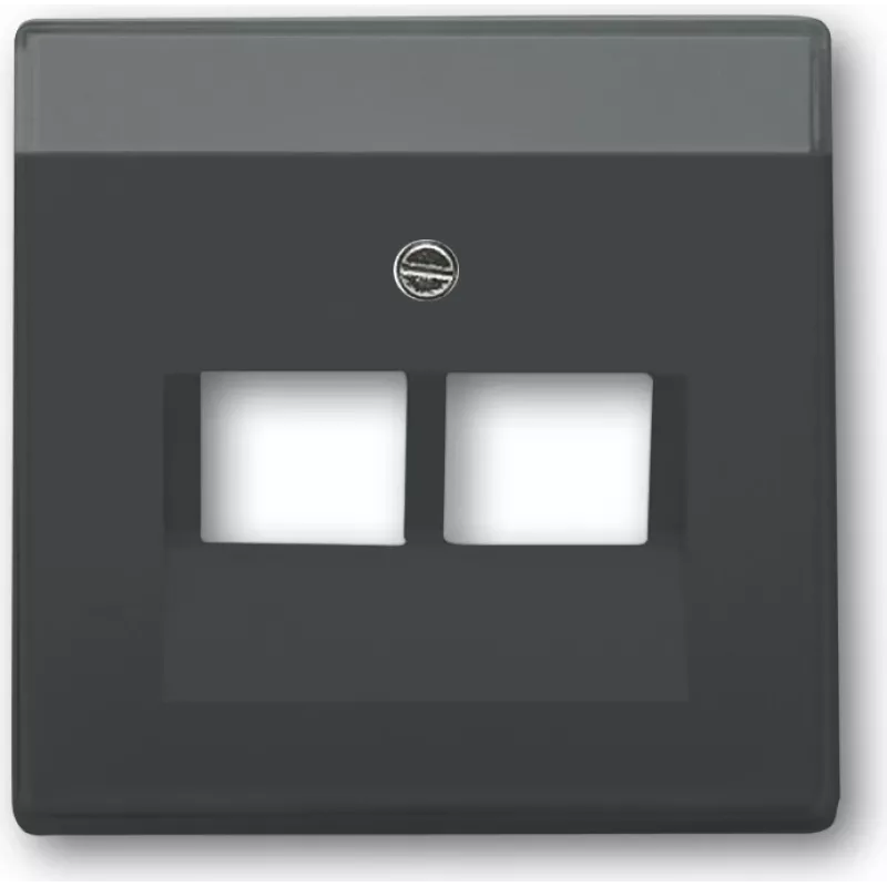 Busch-Jaeger 1710-0-3615. Cor do produto: antracite, compatibilidade de marca: universal, design: convencional. Largura: 63 mm, altura: 63 mm (1710-0-3615)
