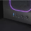 Caixa para PC TACENS MARS MC-NEBULA Midi Tower com vidro temperado, quatro ventoinhas aRGB de 120 mm, suporta ATX, GPU até 30,2 cm