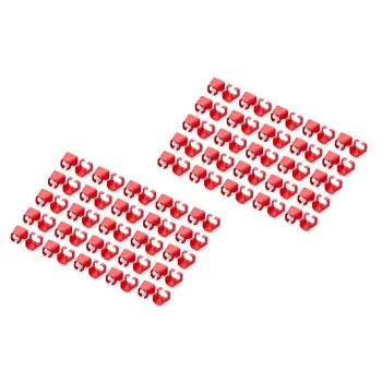 Clipe de codificação de cores Digitus A-CC-R vermelho