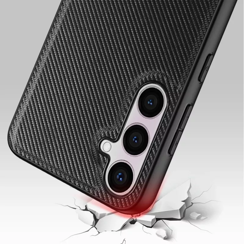 Capa nevox StyleShell NYLO Samsung Galaxy S25+ 6,8 polegadas preta