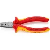 Alicate de cravar cabos ferramenta combinada Knipex 97 68 145 A