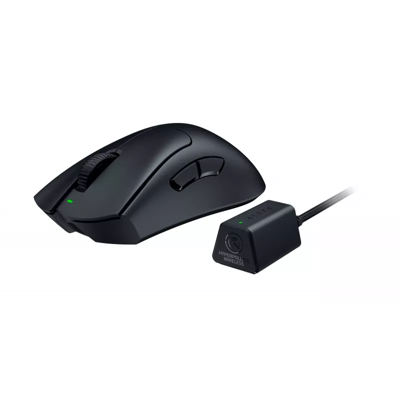 Razer DeathAdder V3 Pro Rato gaming sem fios com dongle HyperPolling, preto
