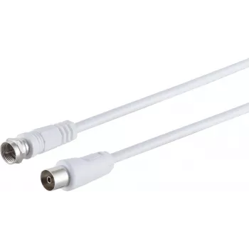 Cabo coaxial S/CONN 80078-32 10 m tipo F branco