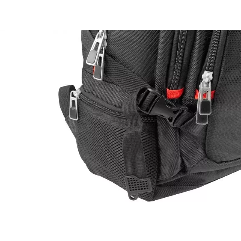 Mochila casual NATEC NTO-1703 preto poliéster