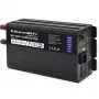 Carregador de baterias inteligente Qoltec Smart Monolith para baterias LiFePO4 AGM GEL SLA | 20A | 24V