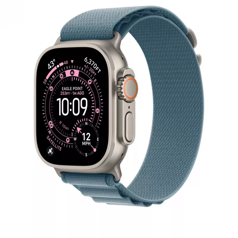 Bracelete Apple MFTH4ZM/A acessório para smartwatch azul titânio