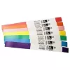Pulseira hospitalar Zebra Z-Band UltraSoft azul, branco