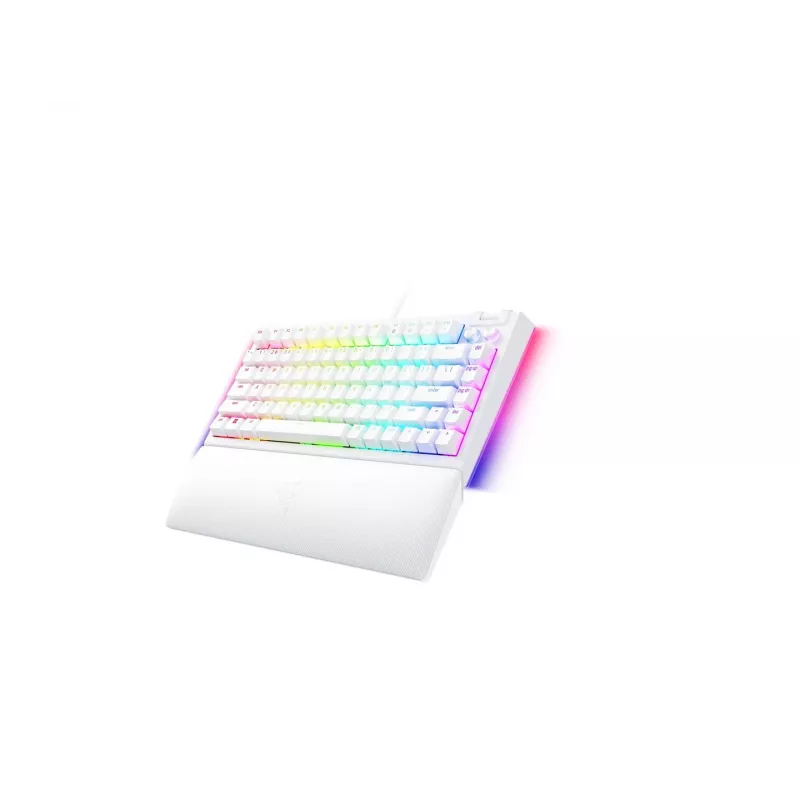 Teclado gaming mecânico Razer BlackWidow V4 75% USB QWERTY US-Inglês branco