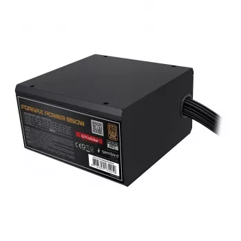 Gembird CCC-PSUBRONZE-850W fonte de alimentação Fornax Power 850W PFC ativo ventoinha 12cm 80+Bronze caixa colorida