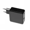 Fonte de alimentação para portátil IBOX IUZ65WA, AC/DC automático 100–240V → 18,5–20,5V, 65W, 1×USB, preto