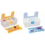 Caixa de armazenamento allit McPlus Clear 12.5, polipropileno (PP), azul, transparente, modelo 416401