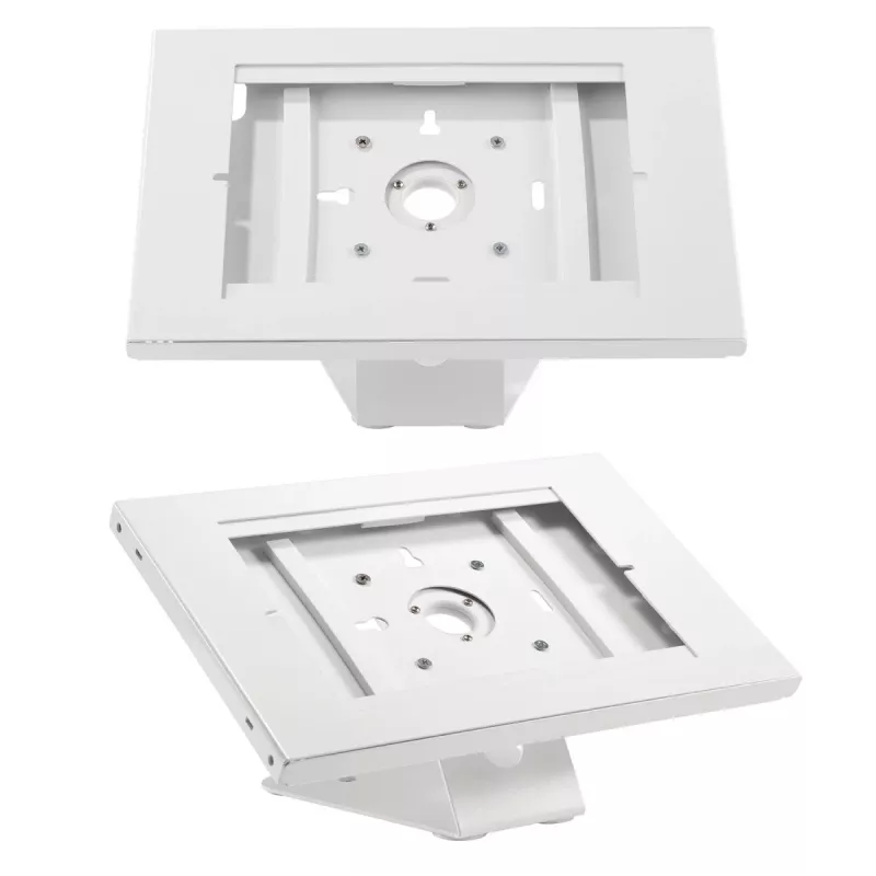 Suporte de mesa MACLEAN MC-909W ajustável em altura branco para tablets e dispositivos