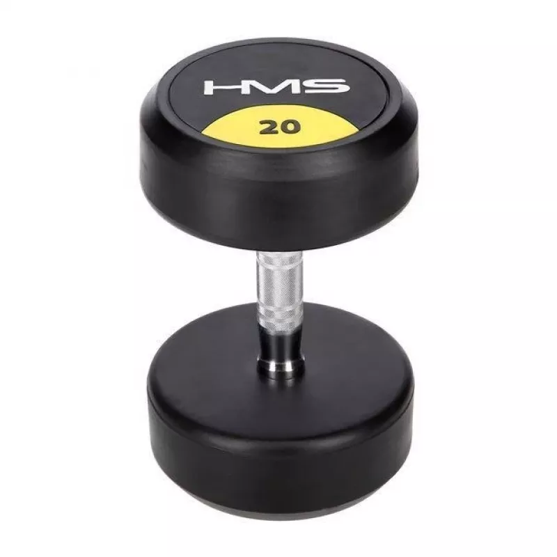 Haltere revestido a borracha 20 kg HMS HG PRO 20