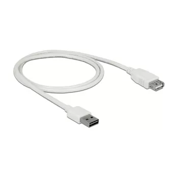Cabo USB DeLOCK 85199 USB 2.0 1 m USB A branco