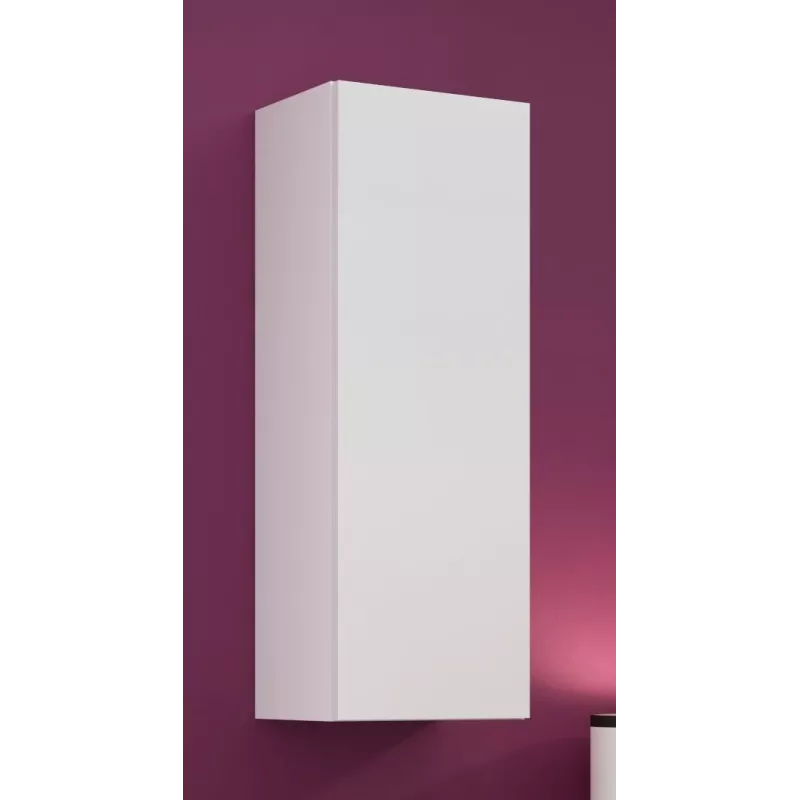 Armário Cama VIGO 90 fechado 90/35/32 branco/branco brilhante