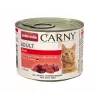 Ração húmida para gatos Animonda Carny lata 200 g — vaca, sem cereais, sem glúten, para gatos adultos, adequada em caso de alergias alimentares