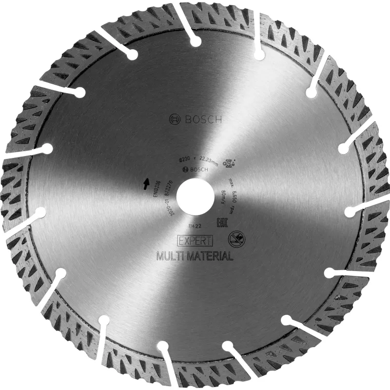 Bosch Expert MultiMaterial disco de corte diamantado, 230 mm, 2608900663