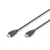 Cabo de ligação HDMI High Speed Assmann, Type-A M/M, 5,0 m, com Ethernet, anteriormente HDMI 1.4, UL, preto, dourado (AK-330114-050-S)