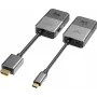 Extensor áudio/vídeo sem fios VISION TC-USBCW HDMI sobre Wi‑Fi 5, suporte USB‑C