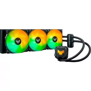 Kit de refrigeração líquida para processador ASUS TUF GAMING LC II 360 ARGB 12 cm preto