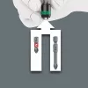 Wera 826 T Kraftform Turbo Chave de parafusos porta-pontas com Rapidaptor, 1/4 de polegada