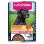 Eukanuba Life Care Senior comida húmida para cães de todas as raças, peru e cenoura, lata de 400 g