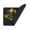 TRACER GameZone Hexy3 tapete de rato para gaming, 35 x 28 x 0,4 cm, preto/amarelo